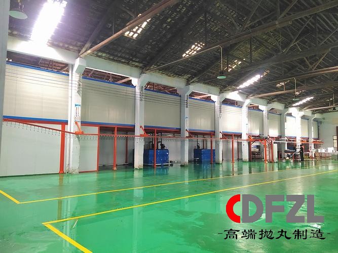 喷砂涂装生产线